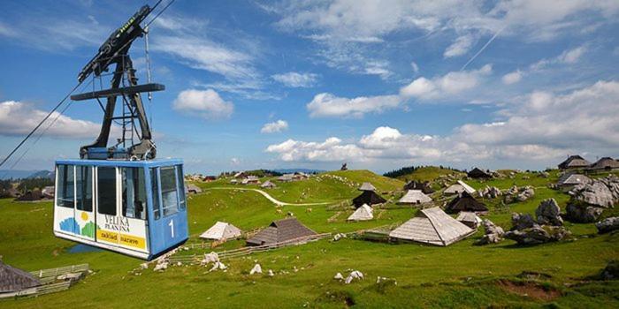 Koca Predilnica Velika Planina Villa Kamniska Bistrica Kültér fotó