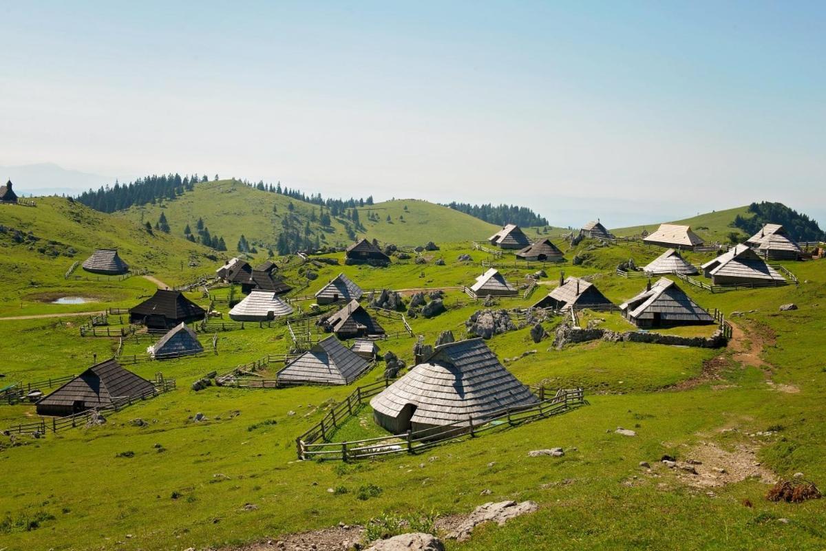 Koca Predilnica Velika Planina Villa Kamniska Bistrica Kültér fotó