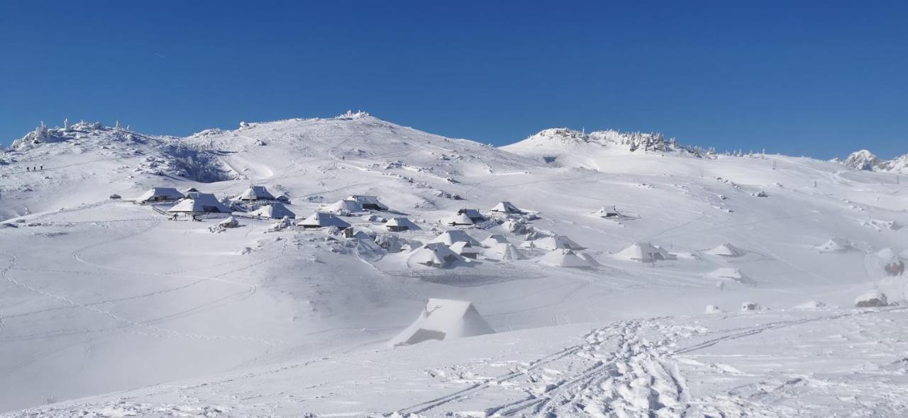 Koca Predilnica Velika Planina Villa Kamniska Bistrica Kültér fotó