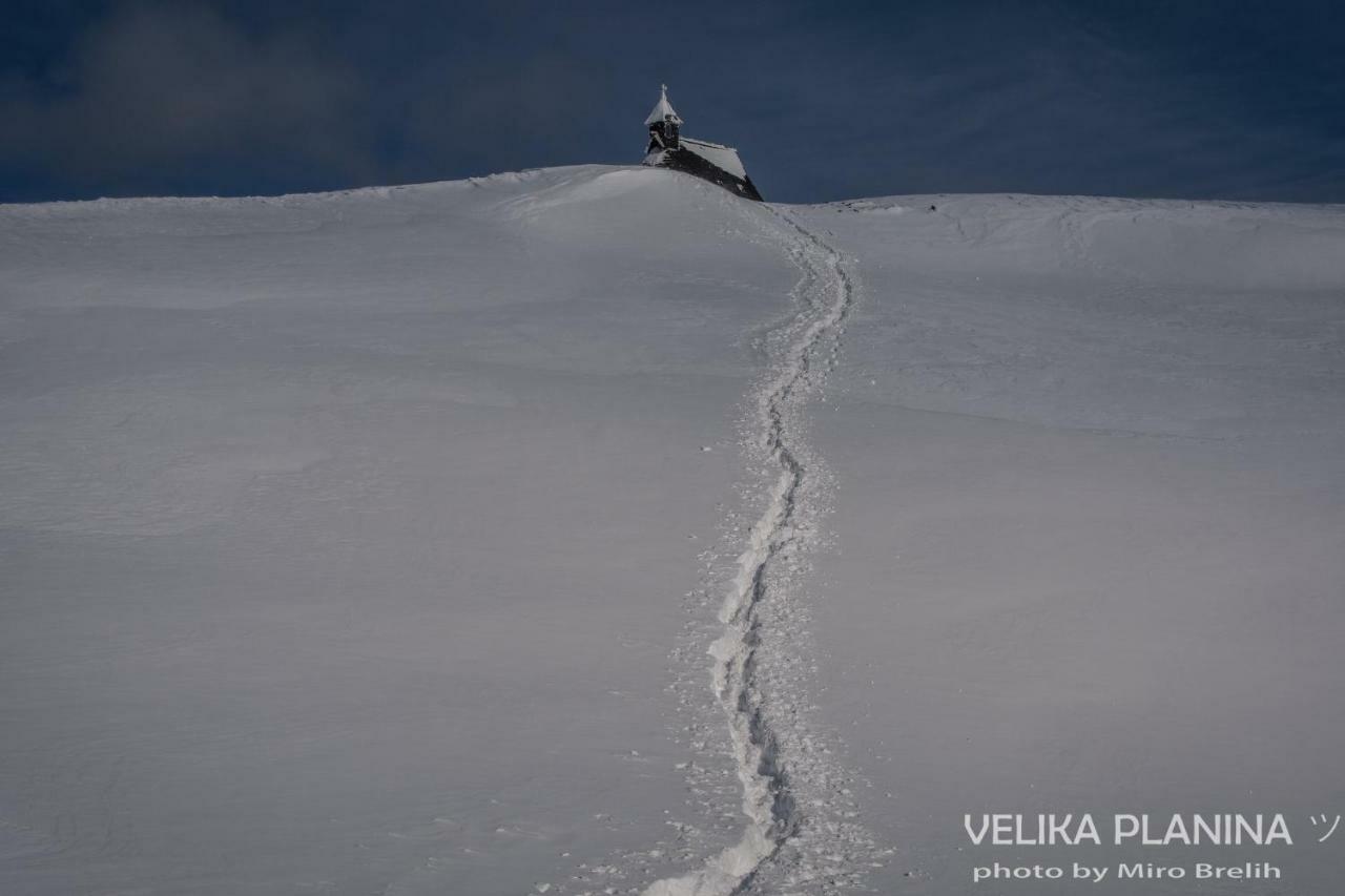 Koca Predilnica Velika Planina Villa Kamniska Bistrica Kültér fotó