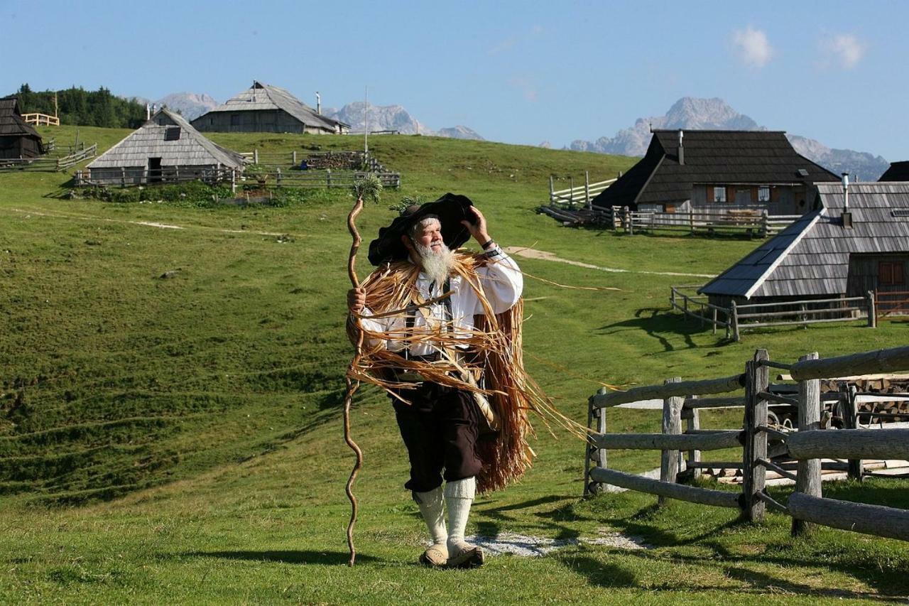 Koca Predilnica Velika Planina Villa Kamniska Bistrica Kültér fotó